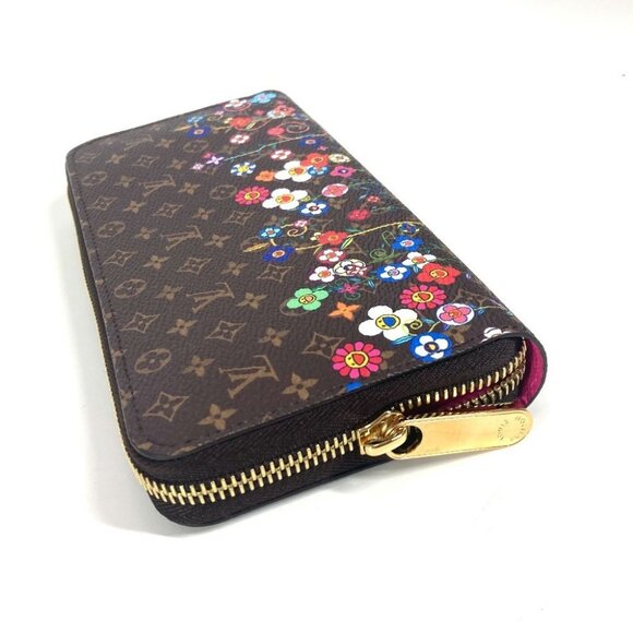LOUIS VUITTON M14162 Monogram Japan limited Takashi Murakami Zippy Wallet - Picture 5 of 13